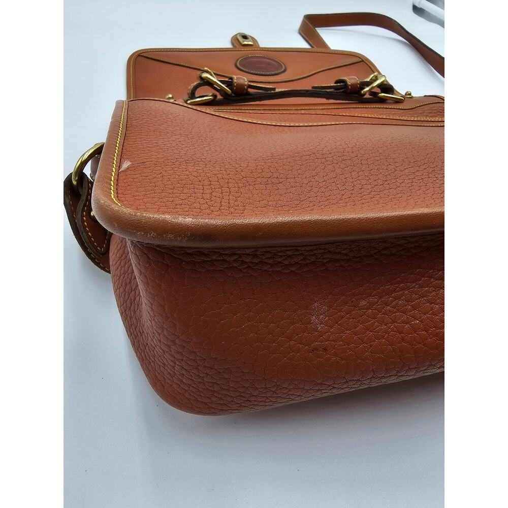 Vintage Dooney & Bourke All-Weather Yan Leather Carrier Bag w/Shoulder Strap - Picture 9 of 16